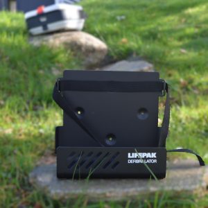 Hållare hjärtstartare